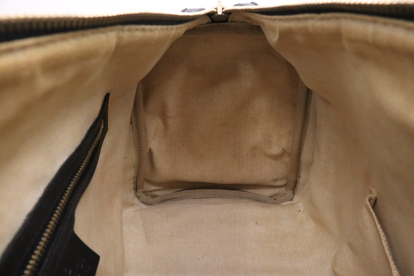 Gucci Boston Bag in Navy GG Canvas