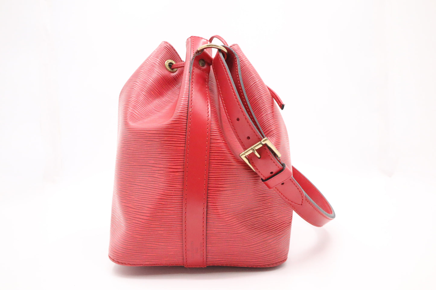 Louis Vuitton Petit Noe in Red Epi Leather