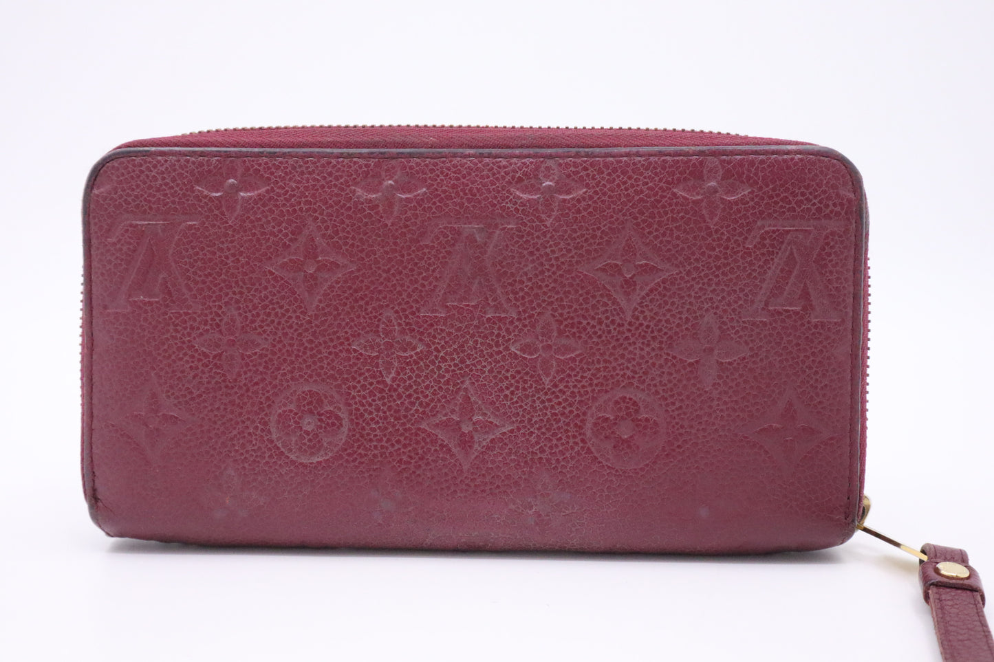 Louis Vuitton Zippy Long Wallet in Purple Empreinte Leather