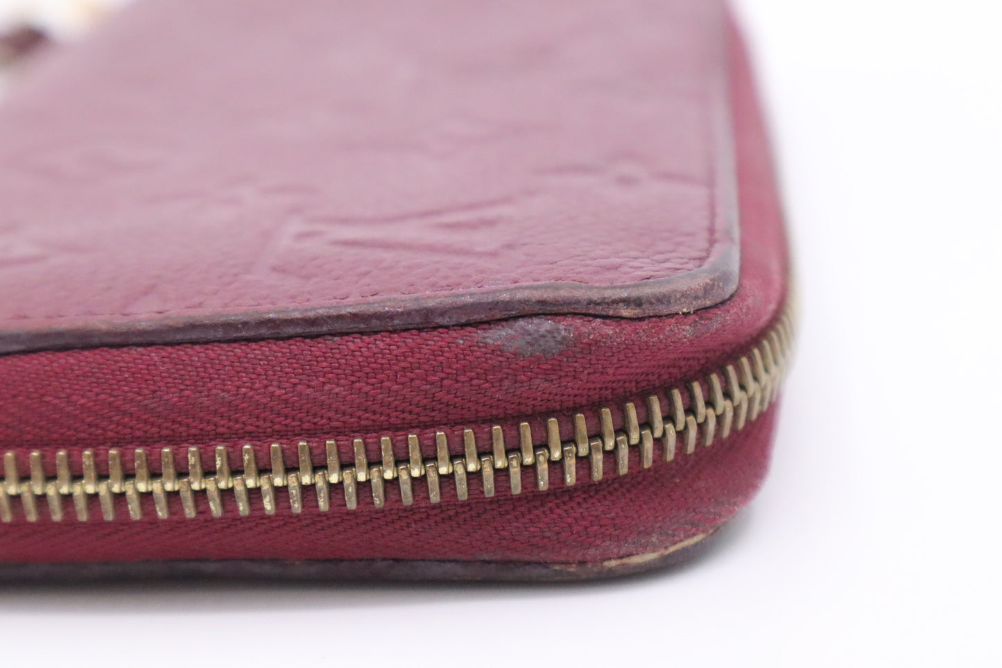 Louis Vuitton Zippy Long Wallet in Purple Empreinte Leather