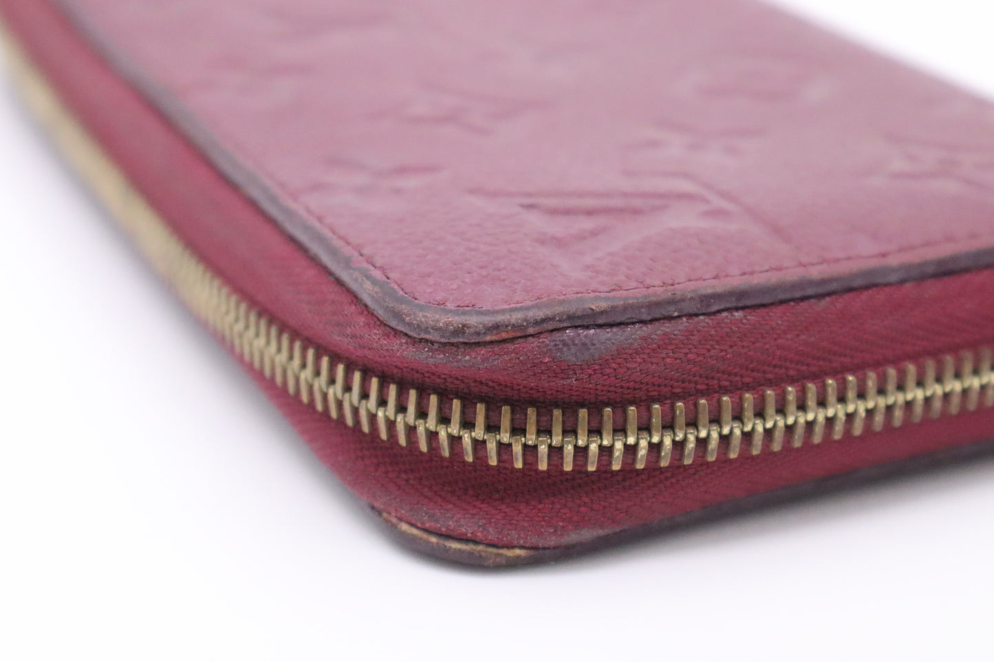 Louis Vuitton Zippy Long Wallet in Purple Empreinte Leather