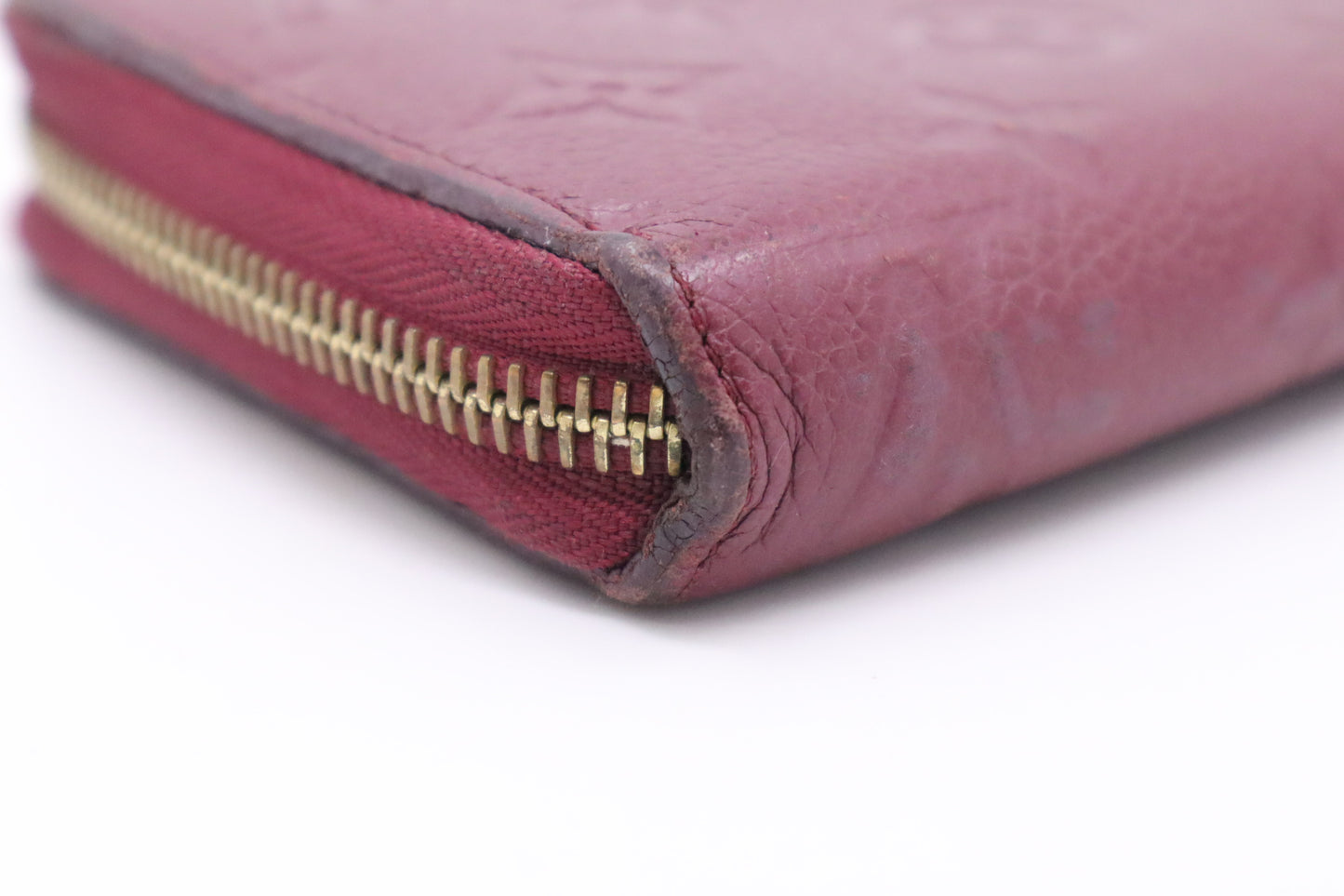 Louis Vuitton Zippy Long Wallet in Purple Empreinte Leather