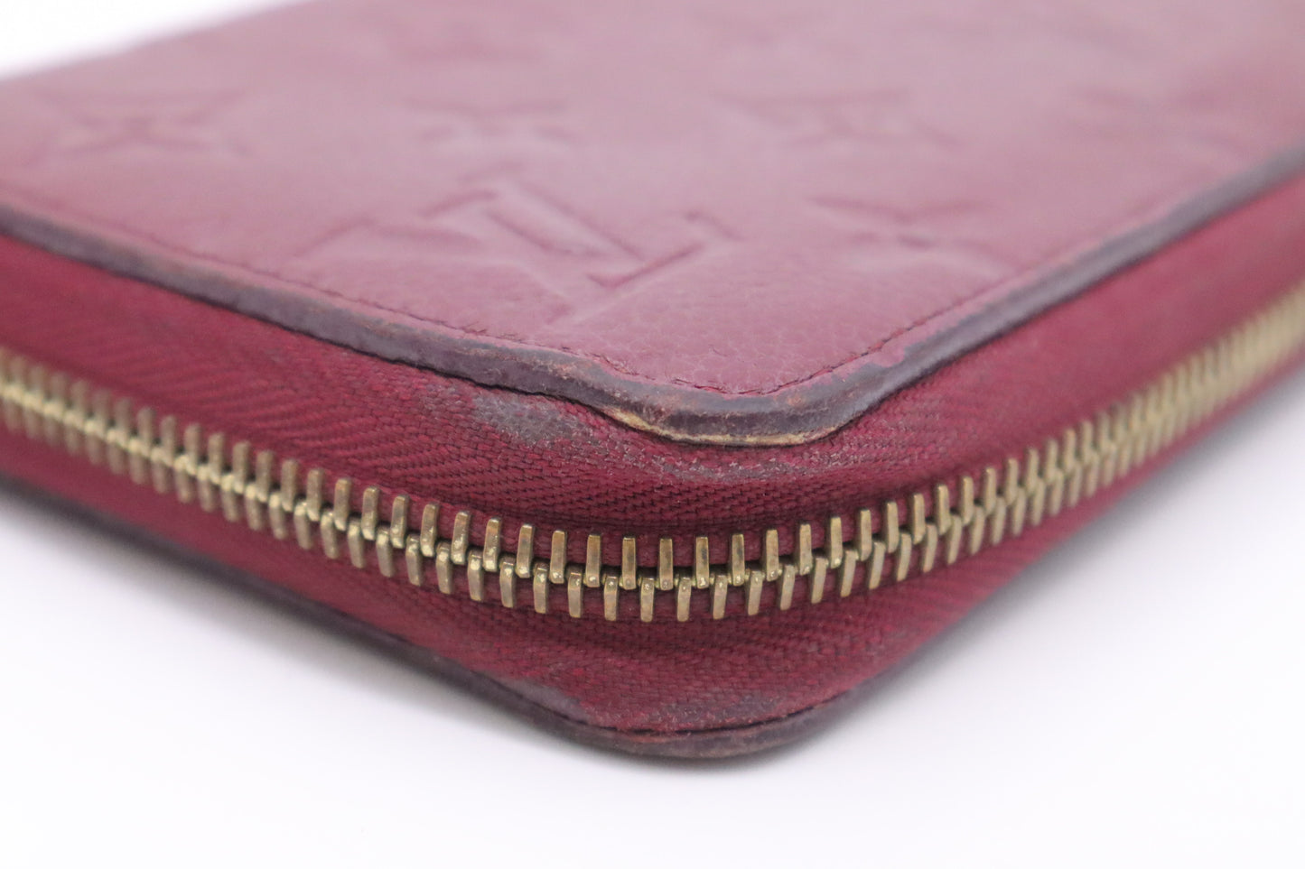 Louis Vuitton Zippy Long Wallet in Purple Empreinte Leather