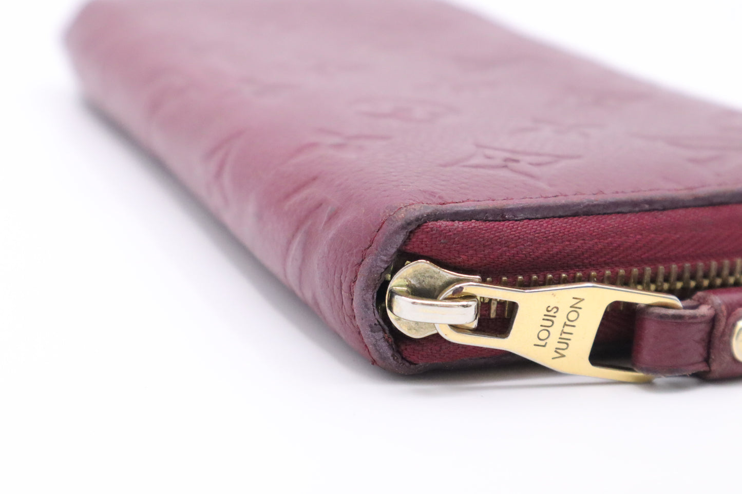 Louis Vuitton Zippy Long Wallet in Purple Empreinte Leather