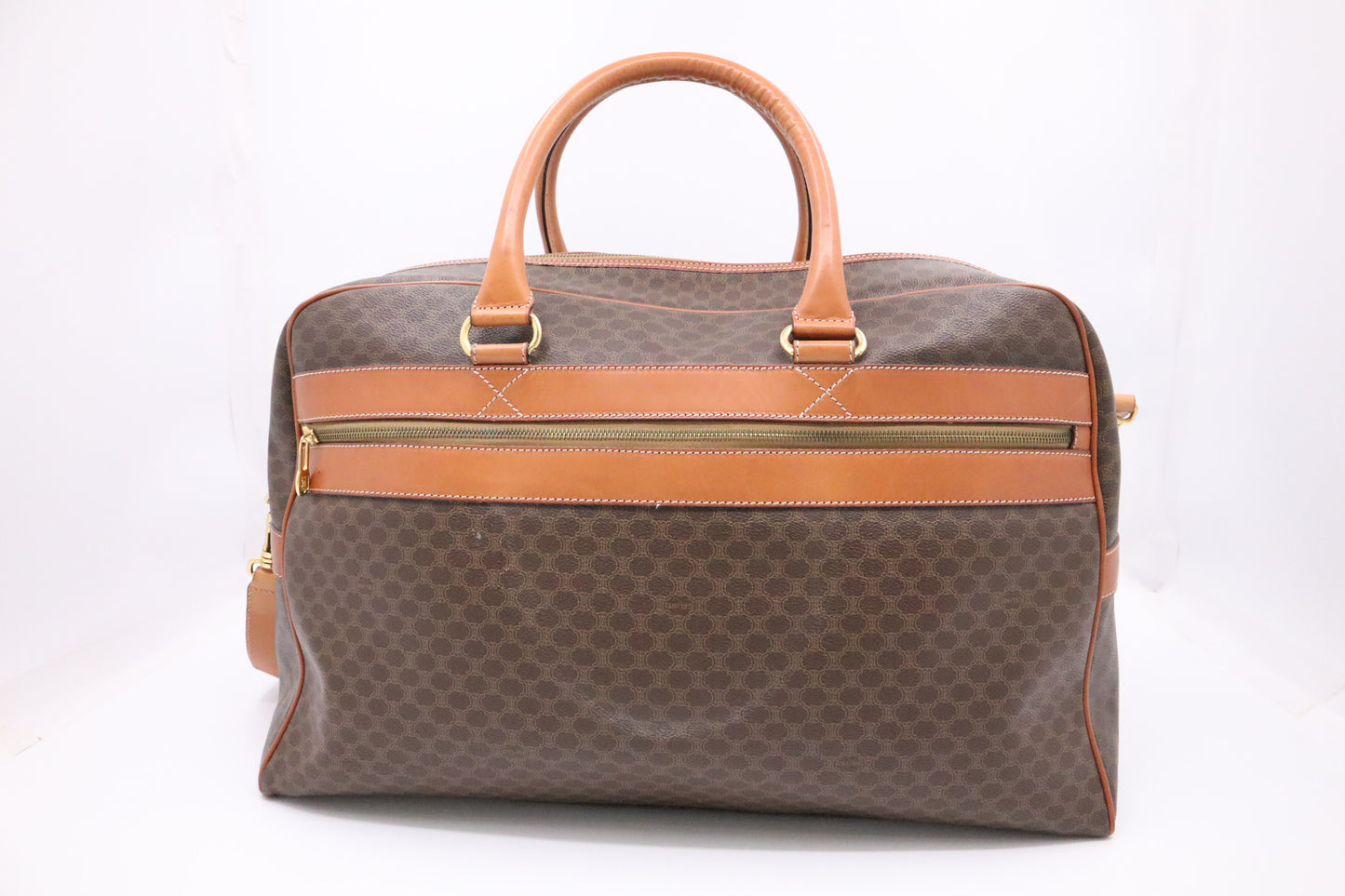 Celine Travel Bag in Macadam Canvas