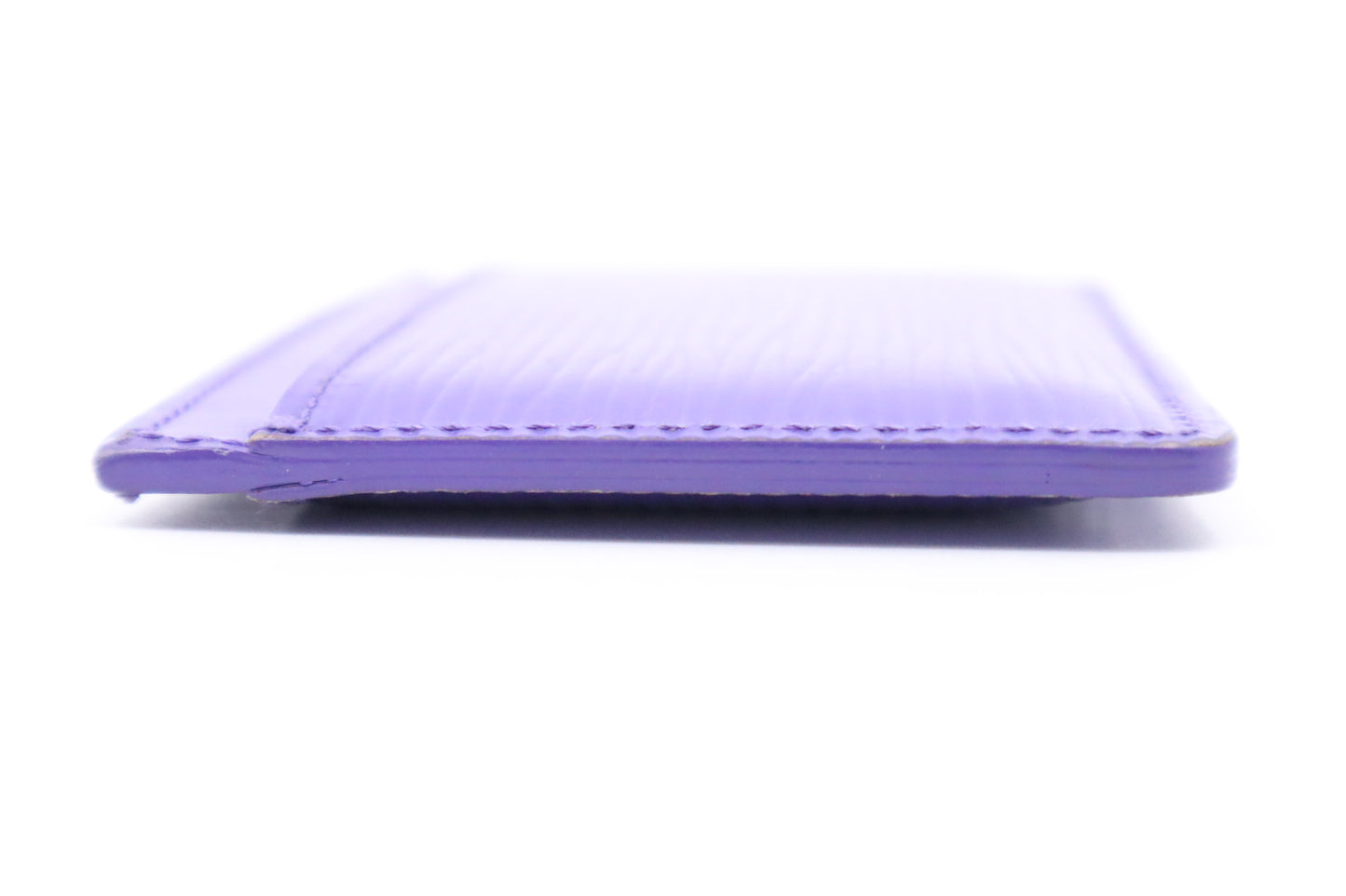 Louis Vuitton Card Holder in Purple Epi Leather