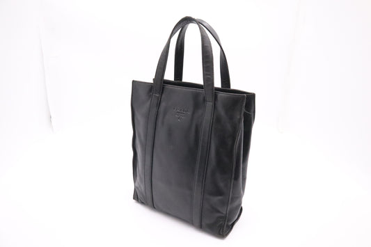 Prada Tote in Black Leather