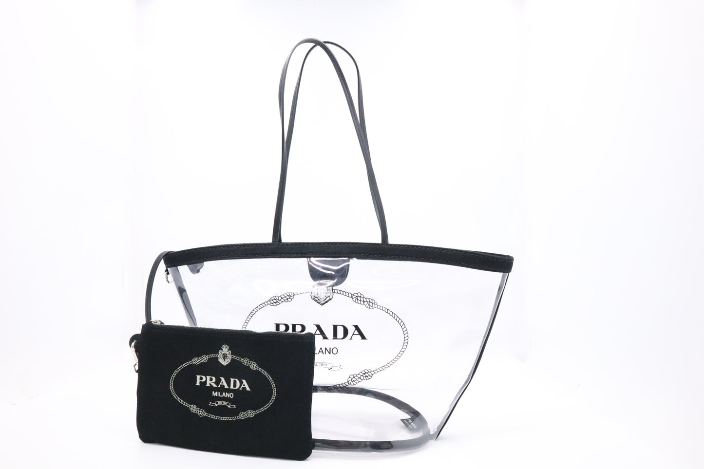 Prada Canapa in Plexiglass Canvas