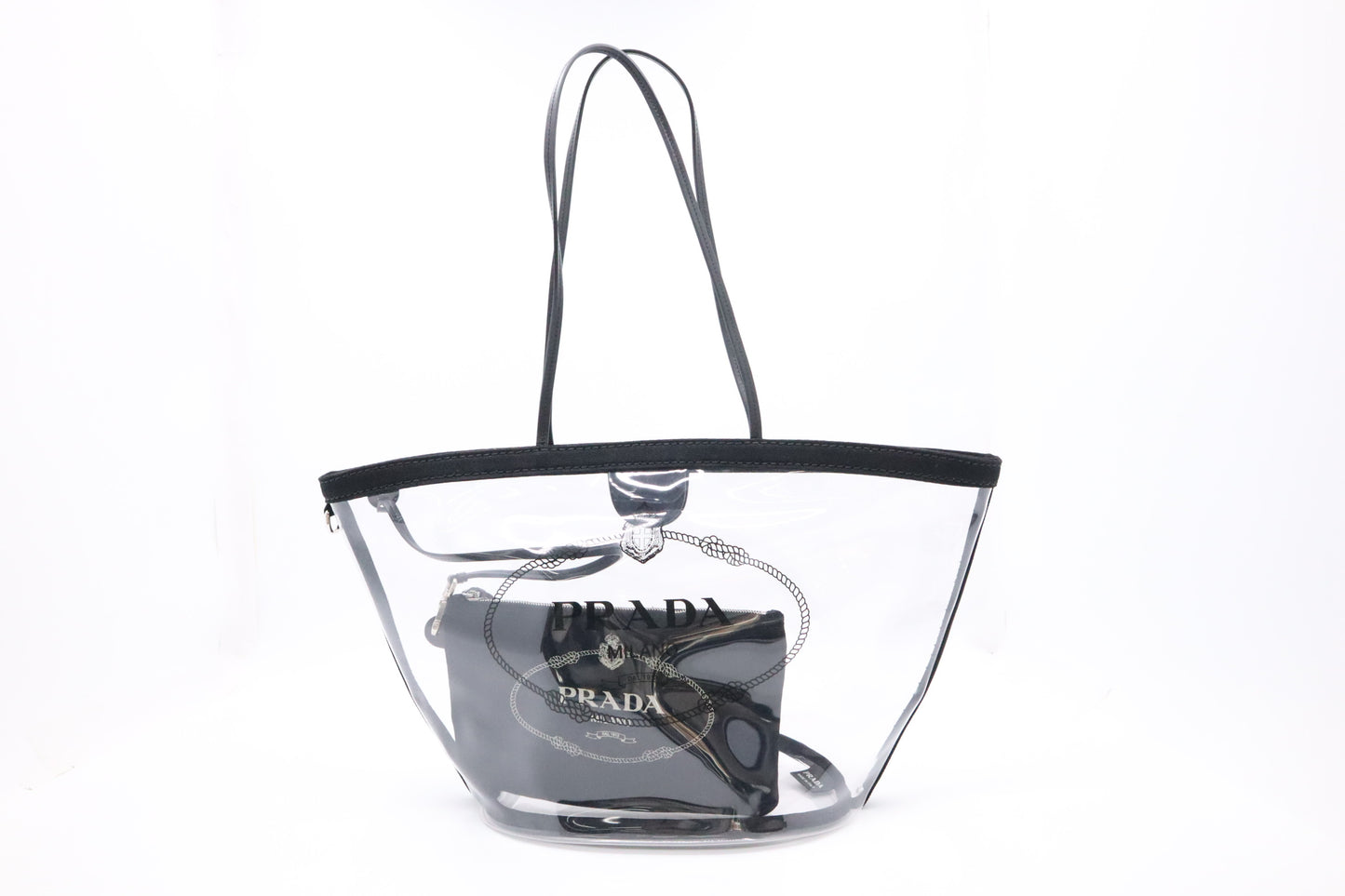 Prada Canapa in Plexiglass Canvas