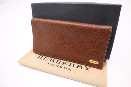 Burberry Bifold Wallet in Brown Leather