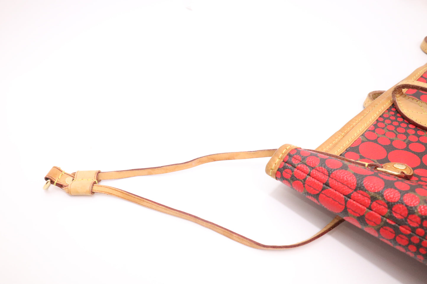 Louis Vuitton x Yayoi Kusama Rouge Neverfull MM in Monogram Waves Canvas
