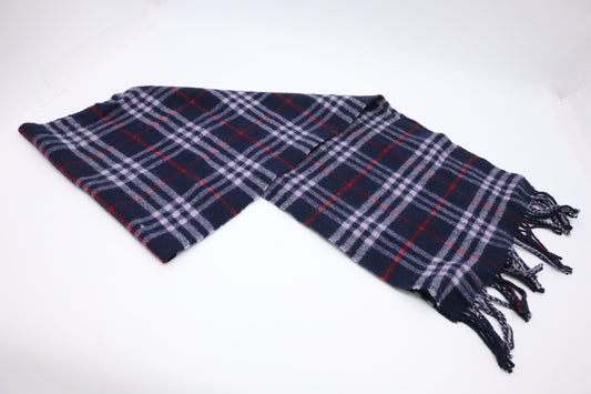 Burberry Scarf in Blue Cashmere