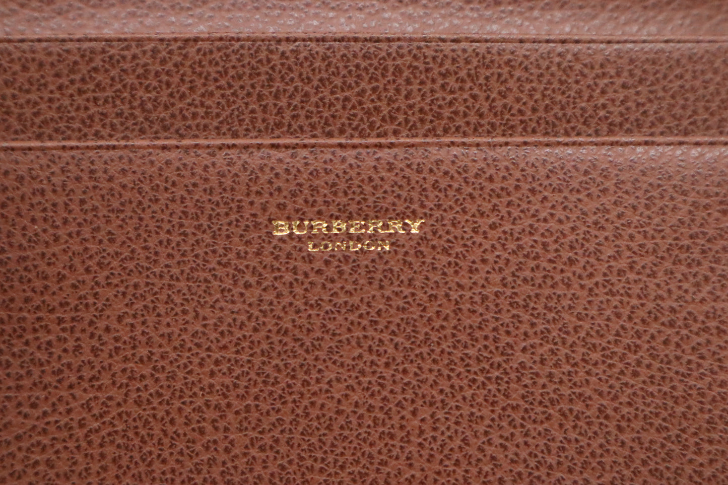Burberry Bifold Wallet in Brown Leather