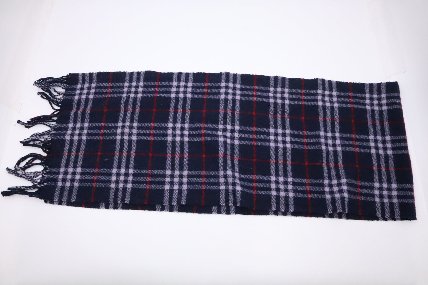 Burberry Scarf in Blue Cashmere