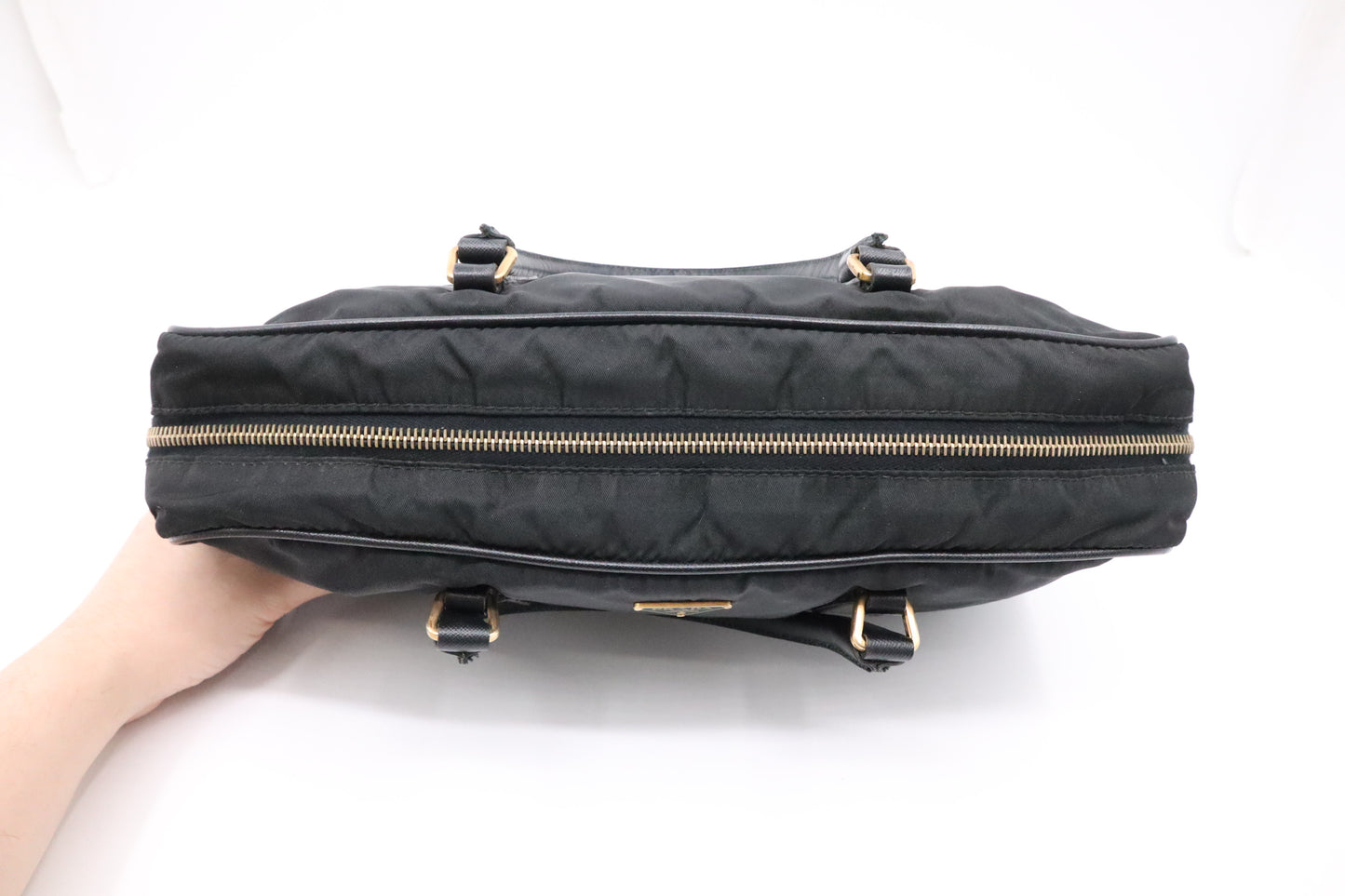 Prada Handbag in Black Nylon