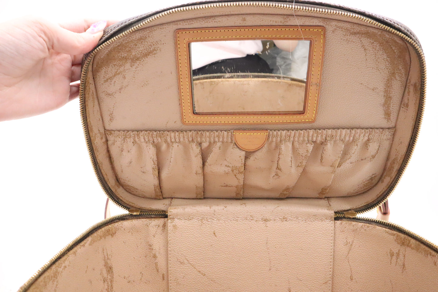Louis Vuitton Nice Vanity Bag in Monogram Canvas