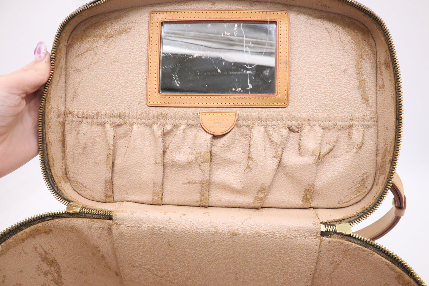 Louis Vuitton Nice Vanity Bag in Monogram Canvas