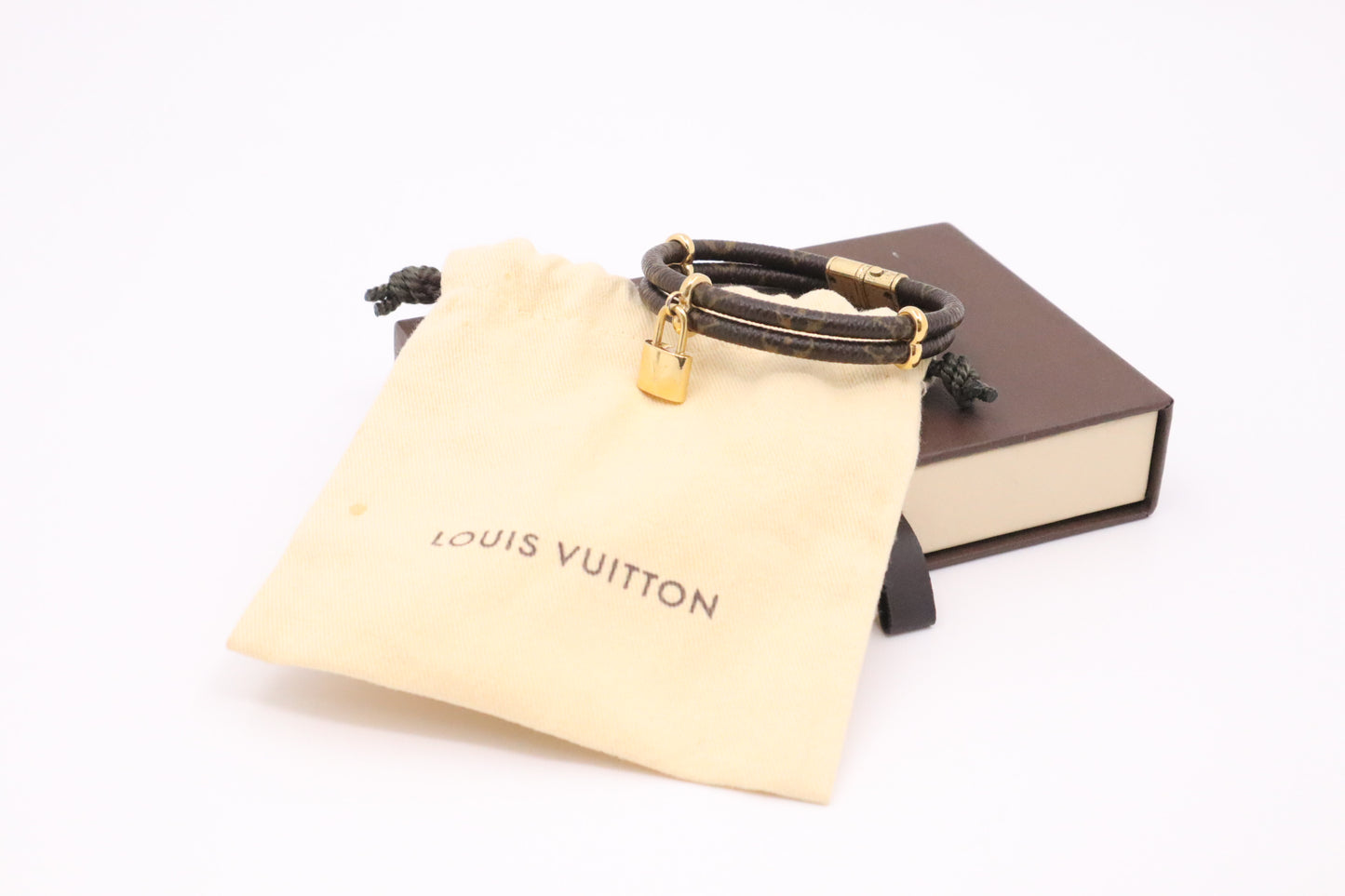 Louis Vuitton Keep It Twice Bracelet in Monogram Canvas