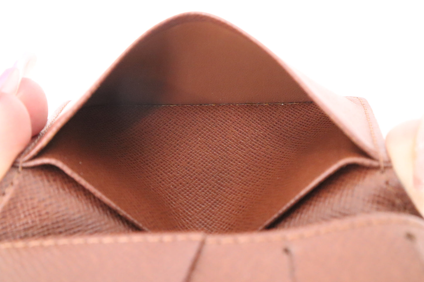 Louis Vuitton Porte Cartes Pass Vertical Card Holder in Monogram