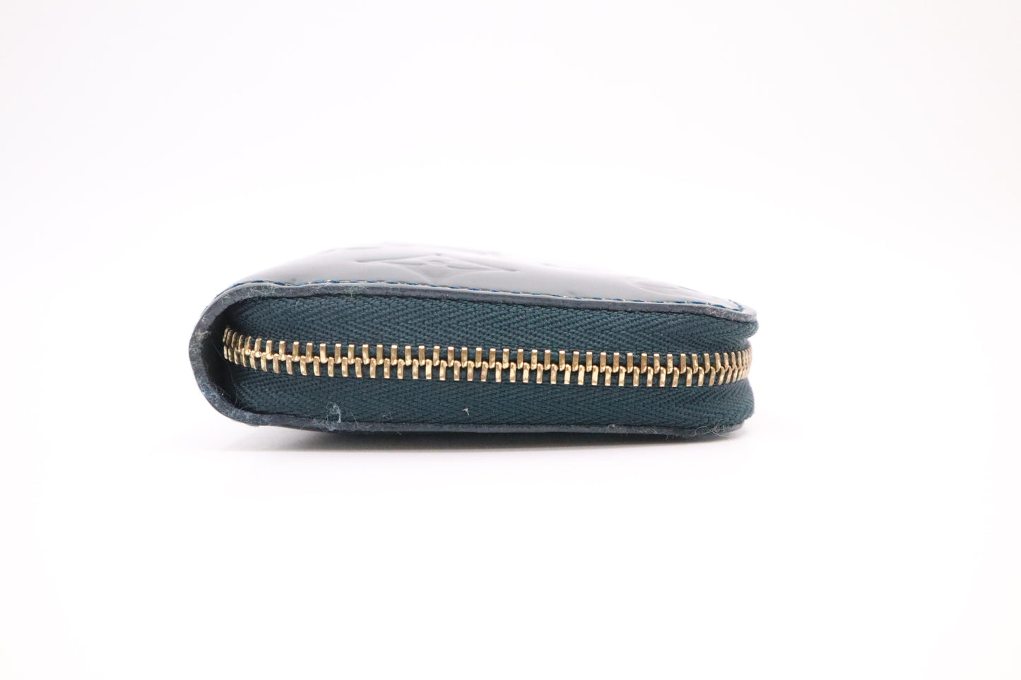 Louis Vuitton Zippy Coin Wallet in Green Vernis Leather