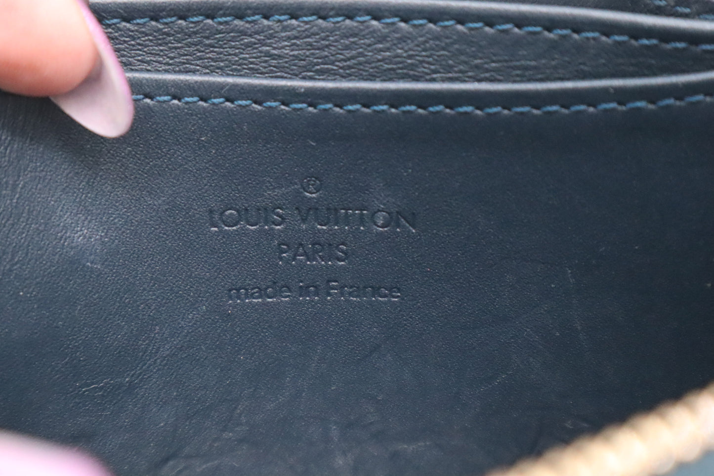 Louis Vuitton Zippy Coin Wallet in Green Vernis Leather