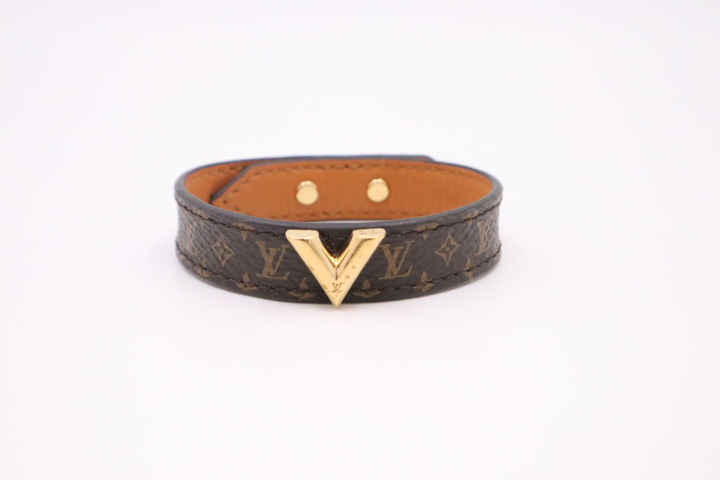 Louis Vuitton Essential V Bracelet in Monogram Canvas