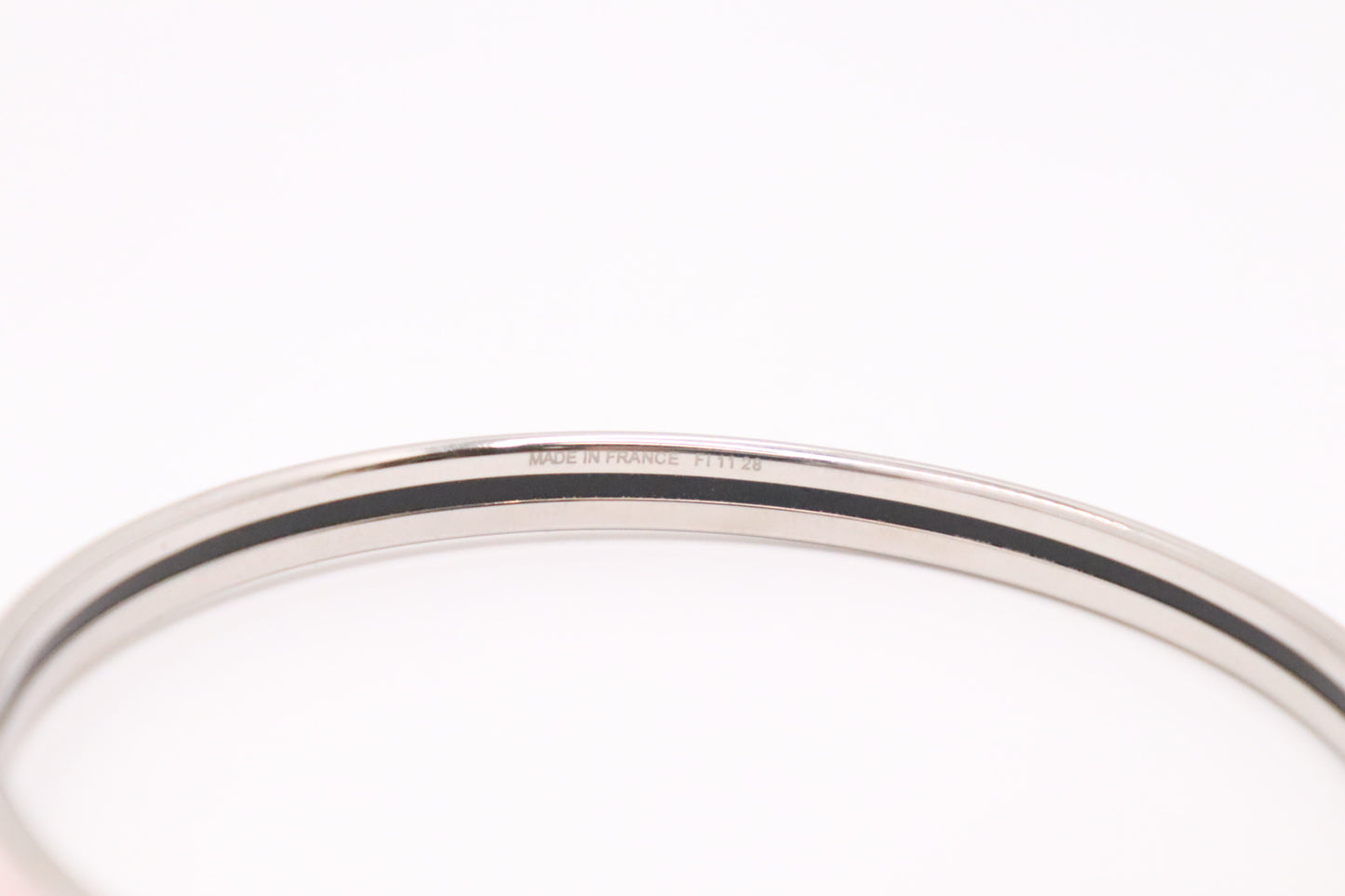 Hermes Uni Bangle in Pale Pink