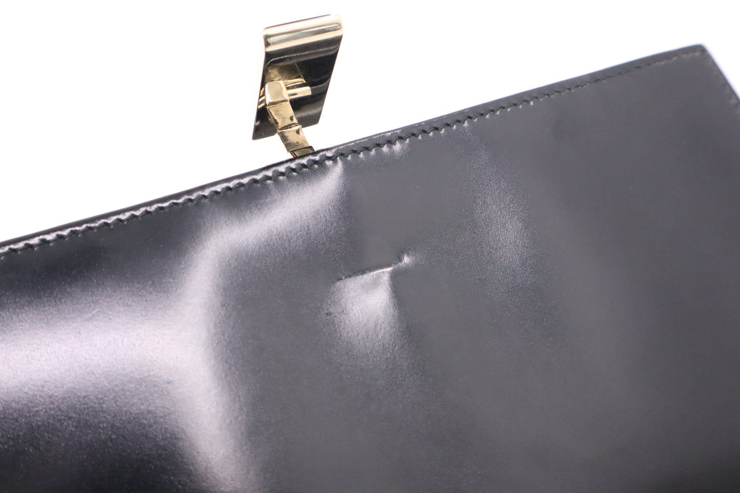 Gucci Long Wallet in Black Patent Leather