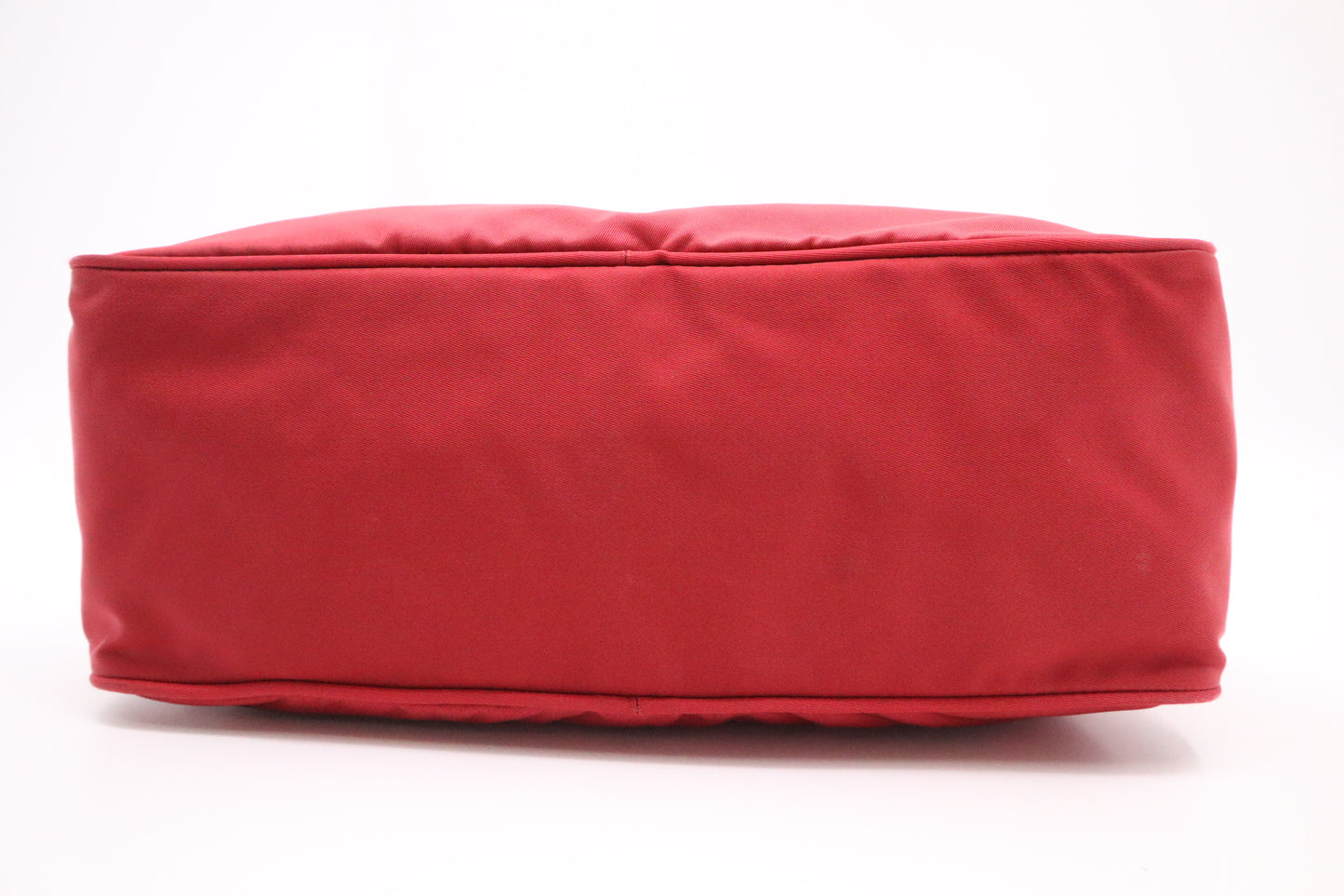 Prada Handbag in Red Nylon Canvas