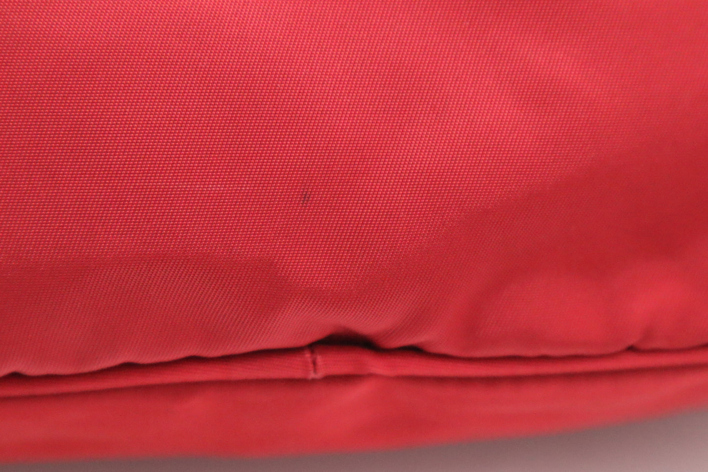Prada Handbag in Red Nylon Canvas