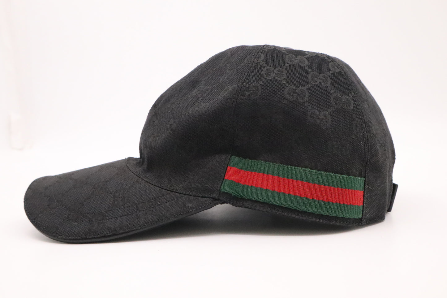 Gucci Cap in Black GG Canvas