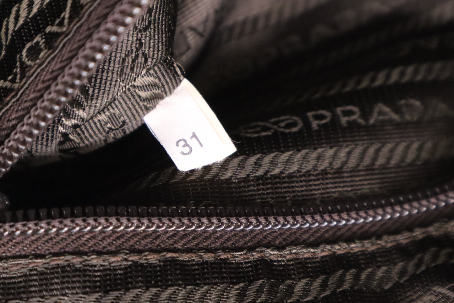 Prada Handbag in Red Nylon Canvas