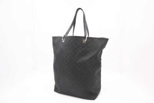 Gucci Tote Bag in Black Nylon Canvas