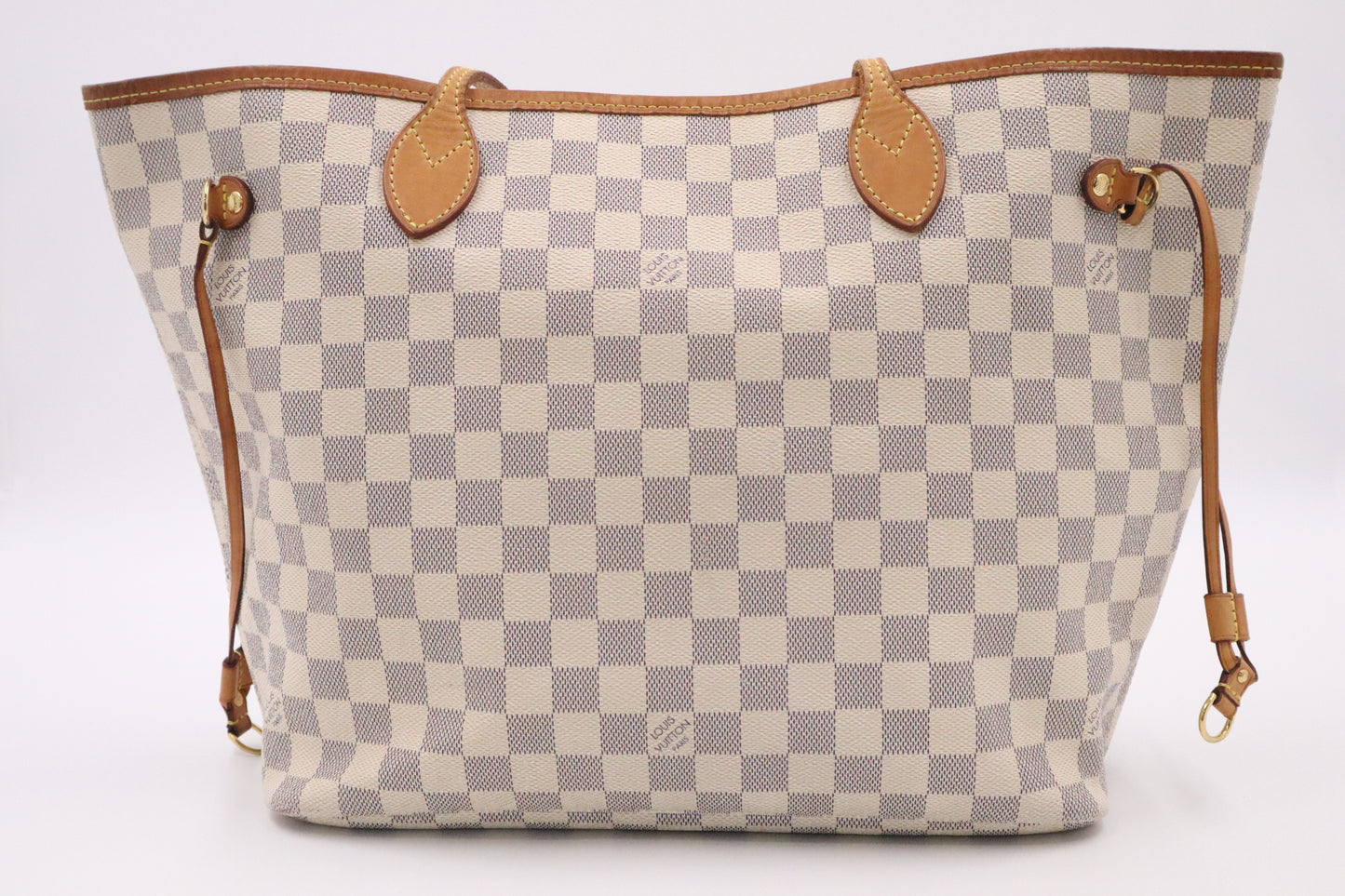 Louis Vuitton Neverfull MM in Damier Azur Canvas