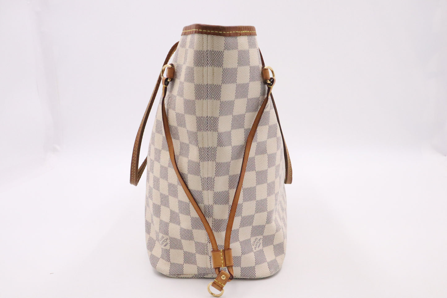 Louis Vuitton Neverfull MM in Damier Azur Canvas