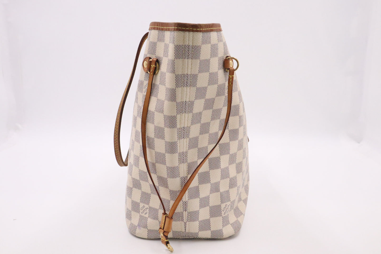 Louis Vuitton Neverfull MM in Damier Azur Canvas