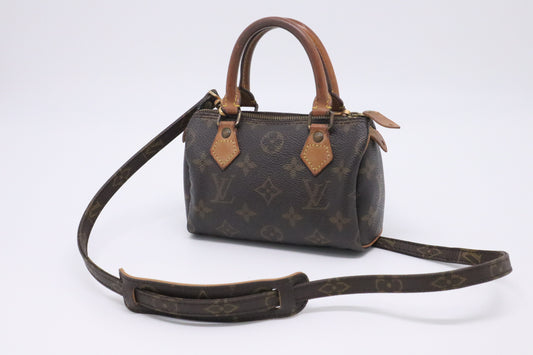 Louis Vuitton Mini Speedy in Monogram Canvas
