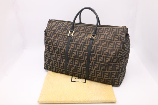 Fendi Travel Bag in Zucca Canvas