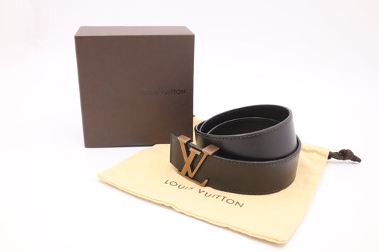 Louis Vuitton Belt in Brown Leather