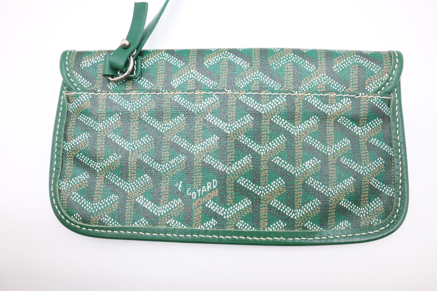 Goyard Saint Louis PM in Green Goyardine Canvas