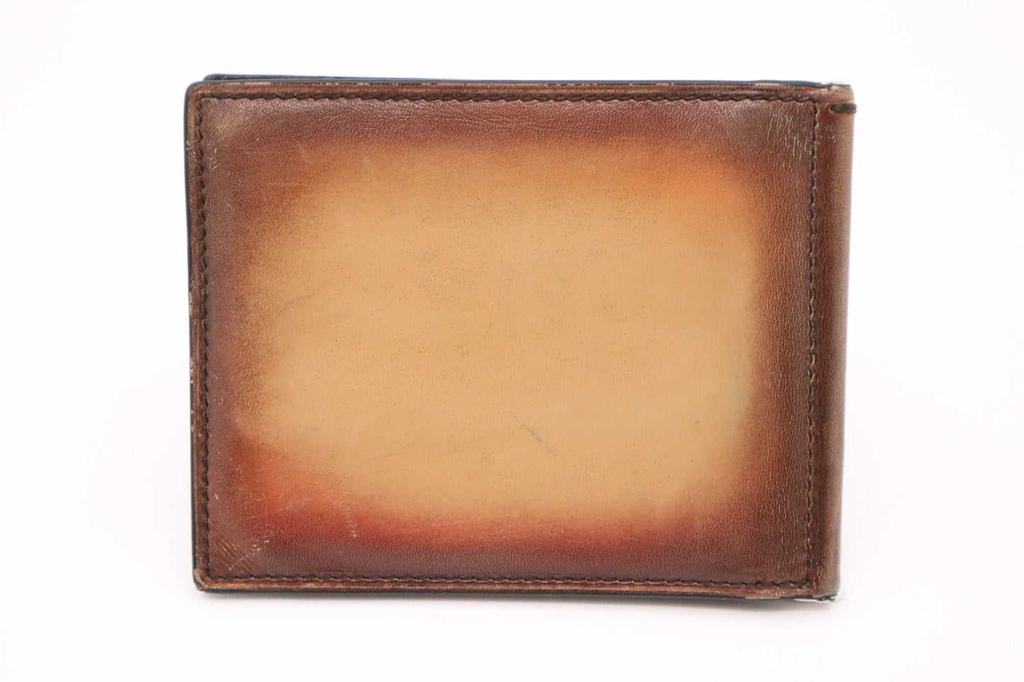 Berluti Figure Scritto Bifold Wallet in Jungle Green Leather