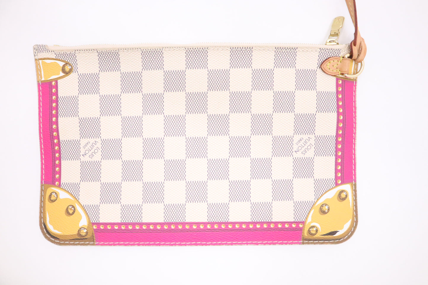 Louis Vuitton Neverfull MM in Hawaii Summer Trunks Damier Azur Canvas