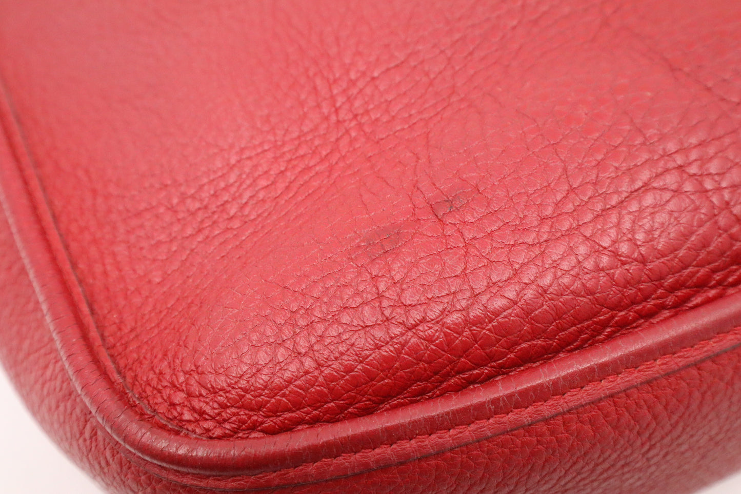 Hermes Evelyne I GM in Red Leather