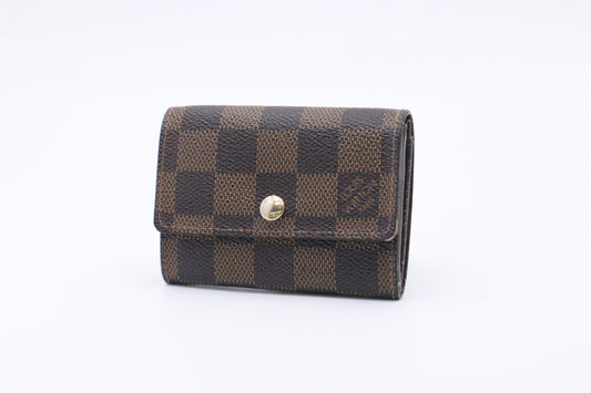 Louis Vuitton Coin Case in Damier Ebene Canvas