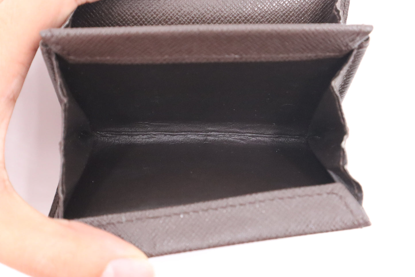Louis Vuitton Coin Case in Damier Ebene Canvas