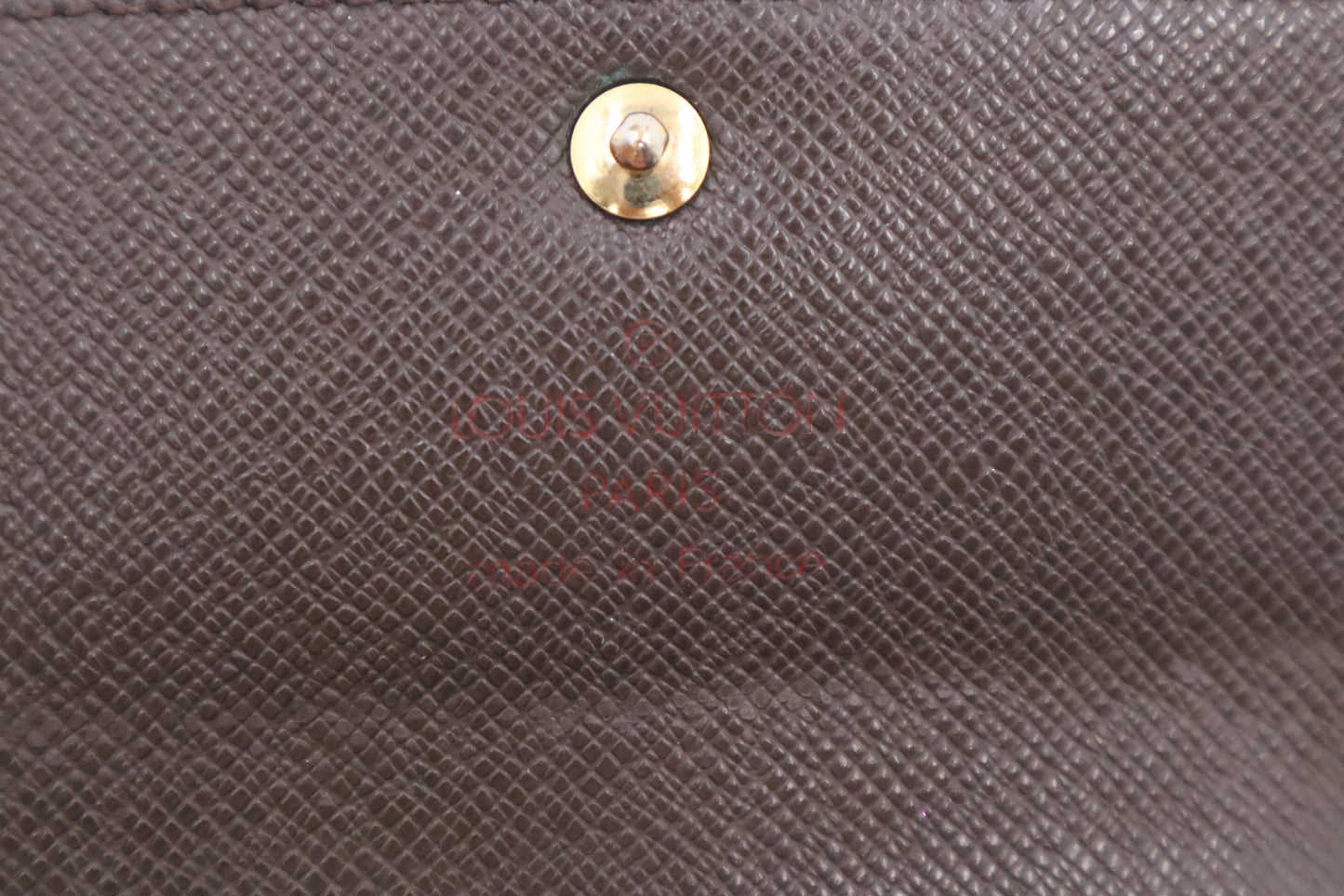 Louis Vuitton Coin Case in Damier Ebene Canvas