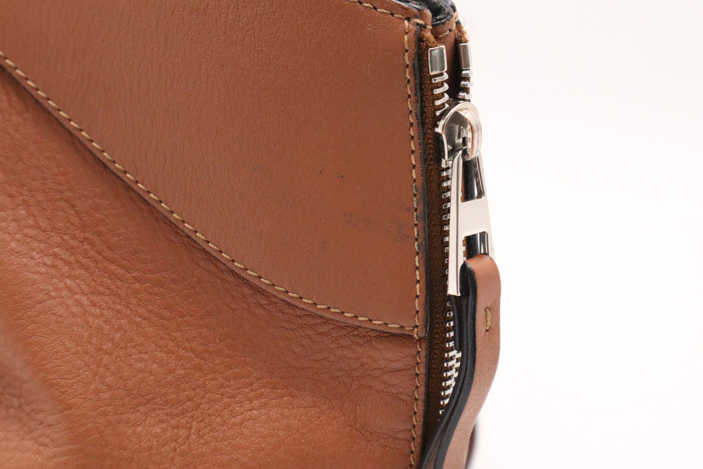 LOEWE Small Hammock Bag in Brown Leather