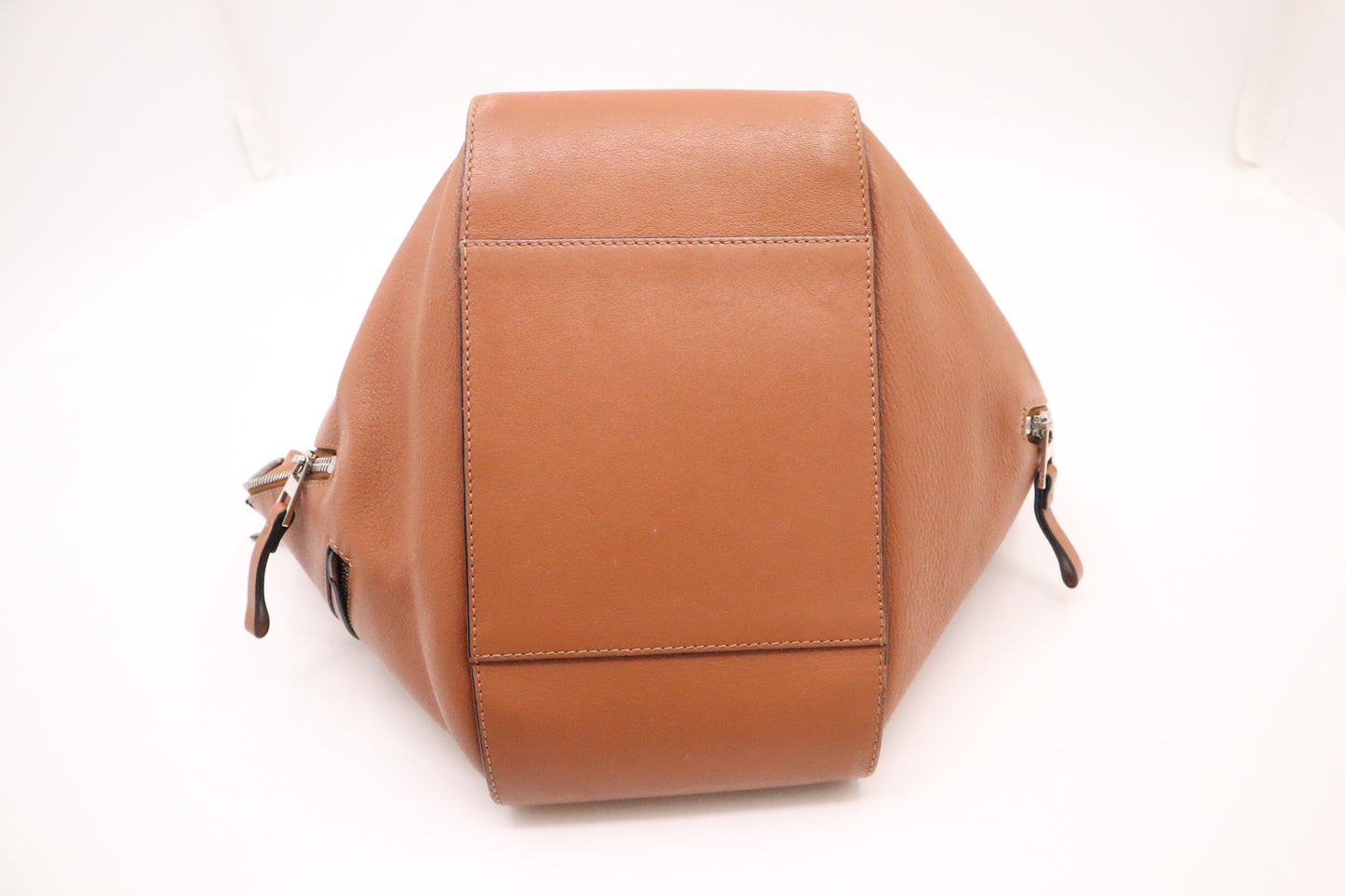 LOEWE Small Hammock Bag in Brown Leather