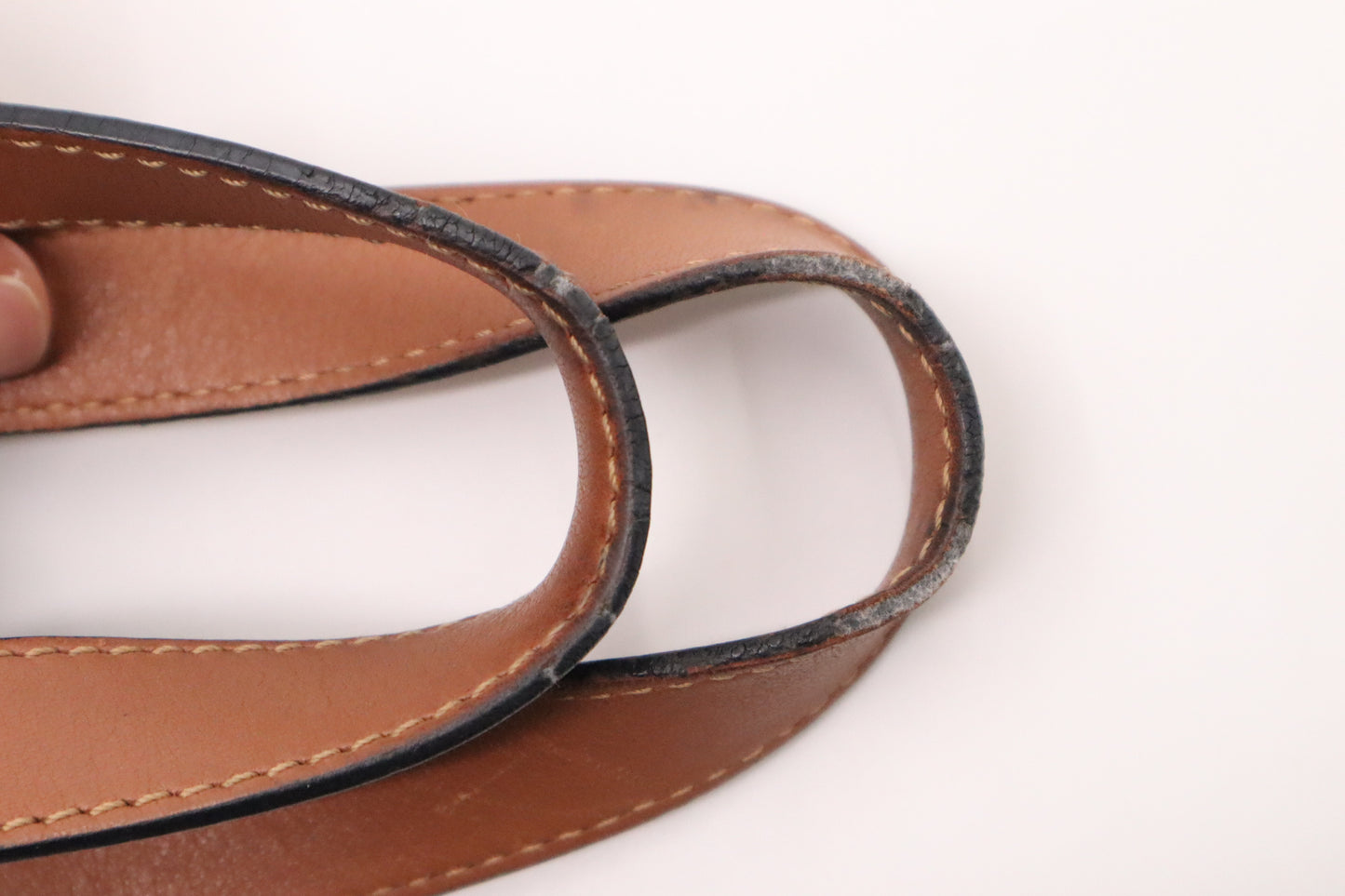 LOEWE Small Hammock Bag in Brown Leather
