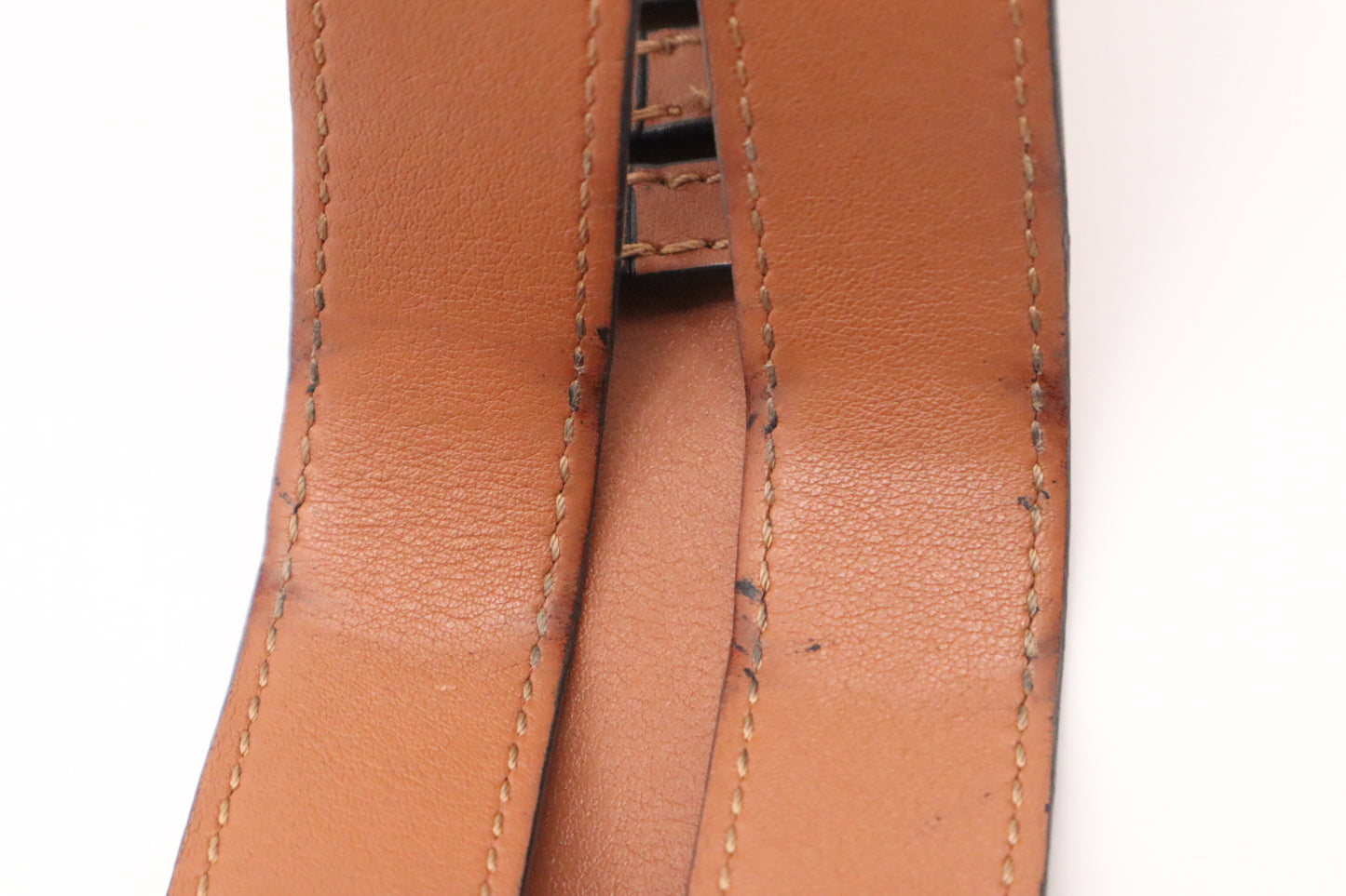 LOEWE Small Hammock Bag in Brown Leather